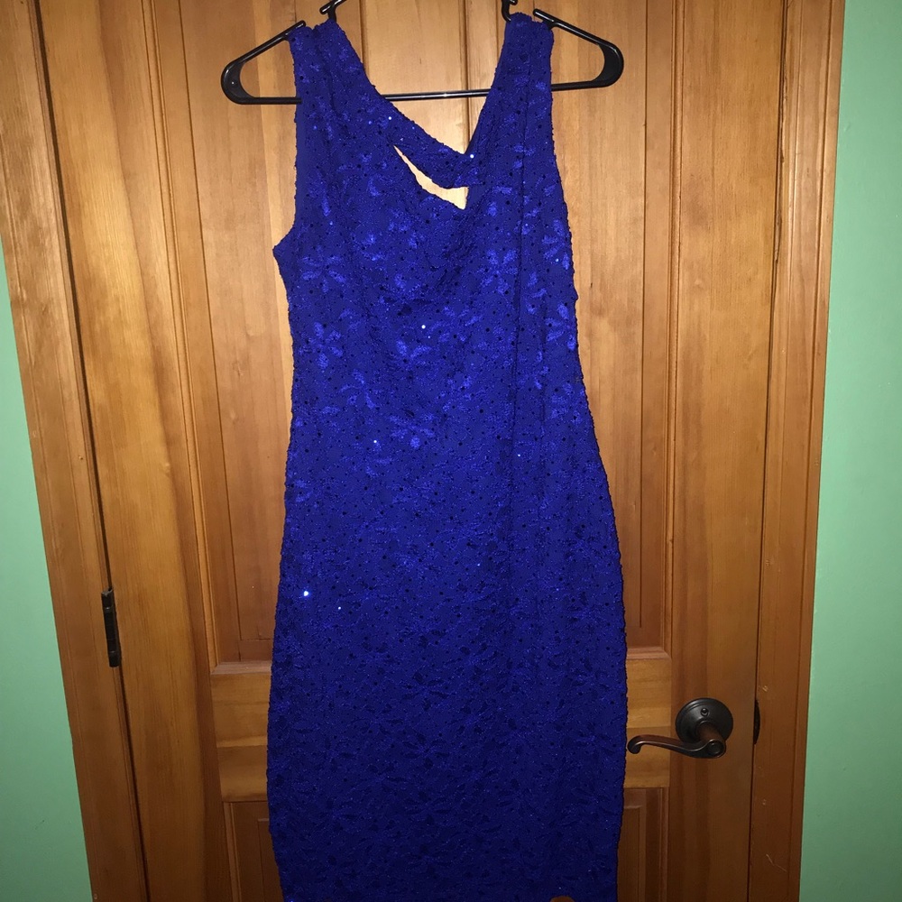 Royal Blue Cocktail Dress